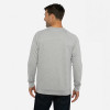 Next Level 9000 Unisex French Terry Raglan Crewneck Shirt | Heather Grey