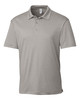 Clique Charge Active Mens Short Sleeve Polo | Light Grey Heather