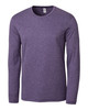 Clique Charge Active Mens Long Sleeve Tee | College Purple Heather Clique Charge Active Mens Long Sleeve Tee | College Purple Heather