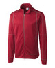 Clique Helsa Performance Mens Full Zip Knit Jacket | Darkest Red