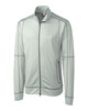 Clique Helsa Performance Mens Full Zip Knit Jacket | Light Grey Clique Helsa Performance Mens Full Zip Knit Jacket | Light Grey