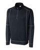 Clique Helsa Performance Mens Half Zip Pullover Sweatshirt | Dark Navy
