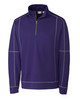 Clique Helsa Performance Mens Half Zip Pullover Sweatshirt | College Purple Clique Helsa Performance Mens Half Zip Pullover Sweatshirt | College Purple