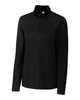 Clique Ice Pique Womens Half Zip Tech Pullover | Black