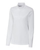Clique Ice Pique Womens Half Zip Tech Pullover | White Clique Ice Pique Womens Half Zip Tech Pullover | White