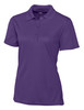 Clique Ice Pique Womens Tech Polo | College Purple