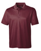 Clique Ice Pique Mens Short Sleeve Tech Polo | Bordeaux
