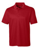 Clique Ice Pique Mens Short Sleeve Tech Polo | Cardinal Red