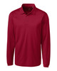 Clique Ice Pique Mens Long Sleeve Tech Polo | Chutney