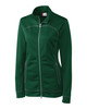 Clique Helsa Performance Womens Full Zip Knit Jacket | Bottle Green Clique Helsa Performance Womens Full Zip Knit Jacket | Bottle Green