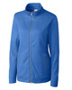 Clique Helsa Performance Womens Full Zip Knit Jacket | Sea Blue