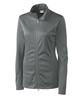 Clique Helsa Performance Womens Full Zip Knit Jacket | Titan Clique Helsa Performance Womens Full Zip Knit Jacket | Titan