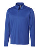 Clique Spin Eco Performance Half Zip Mens Pullover | Tour Blue