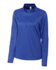 Clique Spin Eco Performance Half Zip Womens Pullover | Tour Blue Clique Spin Eco Performance Half Zip Womens Pullover | Tour Blue
