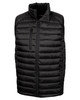 Clique Hudson Insulated Mens Full-Zip Puffer Vest | Black