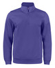 Clique Lift Eco Performance Half Zip Unisex Pullover | Royal Purple