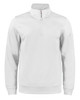 Clique Lift Eco Performance Half Zip Unisex Pullover | White Clique Lift Eco Performance Half Zip Unisex Pullover | White