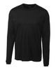 Clique Spin Eco Performance Long Sleeve Mens Tee Shirt | Black