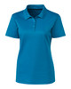 Clique Spin Eco Performance Pique Womens Polo | Ocean Blue Clique Spin Eco Performance Pique Womens Polo | Ocean Blue