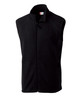 Clique Summit Performance Fleece Full Zip Mens Vest | Black