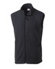 Clique Summit Performance Fleece Full Zip Mens Vest | Charcoal