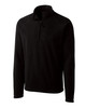 Clique Summit Performance Fleece Half Zip Mens Pullover Jacket | Black Clique Summit Performance Fleece Half Zip Mens Pullover Jacket | Black