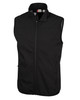 Clique Trail Eco Stretch Softshell Full Zip Mens Vest | Black