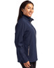 Clique Tempo Stretch Full Zip Womens Softshell Jacket | Dark Navy/Pure Slate Clique Tempo Stretch Full Zip Womens Softshell Jacket | Dark Navy/Pure Slate