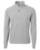 Cutter & Buck Adapt Eco Knit Hybrid Recycled Mens Quarter Zip | Polished