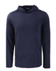 Cutter & Buck Coastline Epic Comfort Recycled Mens Hooded Shirt | Navy Blue