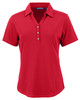 Cutter & Buck Forge Eco Stretch Recycled Womens Short Sleeve Polo | Cardinal Red