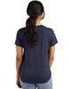 Cutter & Buck Coastline Epic Comfort Recycled Womens Short Sleeve Tee | Navy Blue