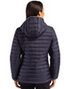 Clique Valhalla Full Zip Womens Puffer Jacket | Dark Navy