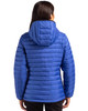 Clique Valhalla Full Zip Womens Puffer Jacket | Royal Blue