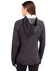 Cutter & Buck Mainsail Full Zip Hooded Womens Jacket | Charcoal Heather
