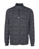 Cutter & Buck Traverse Stretch Eco Camo Print Quarter Zip Mens Pullover | Black