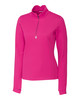 Cutter & Buck Traverse Stretch Eco Quarter Zip Womens Pullover | Refresh