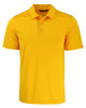 Cutter & Buck Prospect Eco Textured Stretch Recycled Mens Short Sleeve Polo | College Gold