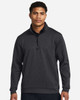 Under Armour 1387124 Drive Midlayer Quarter-Zip Pullover | Black/ Black