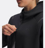 Under Armour 1379842 Women's Unstoppable Fleece Full-Zip | Black/ Black