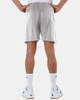 Champion 8187 Unisex Cotton Gym Shorts | Oxford Grey Heather