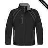 Clearance - Stormtech CXJ-3 Stormtech Men's Crew Softshell Jacket - Clearance | Black/ Granite