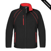 Clearance - Stormtech CXJ-3 Stormtech Men's Crew Softshell Jacket - Clearance | Black/ Red