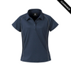 Clearance - Stormtech GFX-2W Stormtech Women's Coolmax Freshfx Polo - Clearance | Navy/ Iron