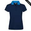 Clearance - Stormtech GPQ-2W Stormtech Women's Cignus Performance Polo - Clearance | True Navy/ Electric Blue