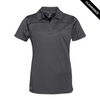Clearance - Stormtech IPS-2W Stormtech Women's Velocity Sport Polo - Clearance | Graphite/ Black