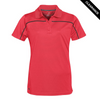Clearance - Stormtech IPS-2W Stormtech Women's Velocity Sport Polo - Clearance | Scarlet/ Black