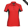 Clearance - Stormtech LPG-1W Stormtech Women's Laguna Performance Polo - Clearance | Canada Red/ Black