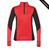 Clearance - Stormtech PL-4W Stormtech Women's Phoenix Lightweight 1/4 Zip Pullover - Clearance | True Red/ Black