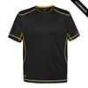 Clearance - Stormtech SAT400 Stormtech Men's H2X-DRY Hybrid Tee - Clearance | Black/ Sundance